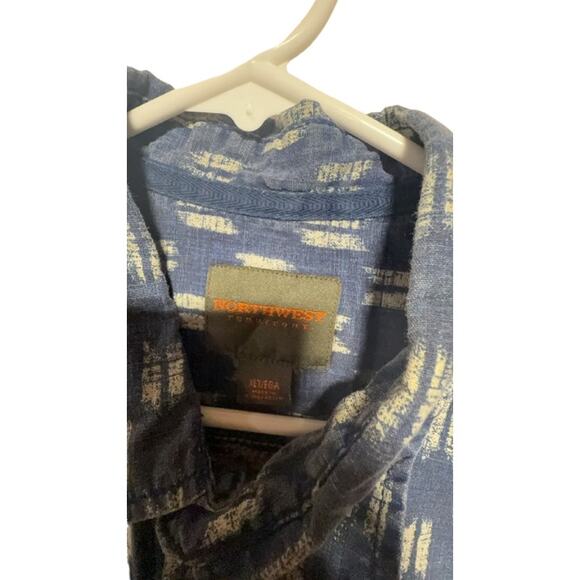 Northwest Territory Men's Short Sleeve Button Up Size XLT - Picture 4 of 8